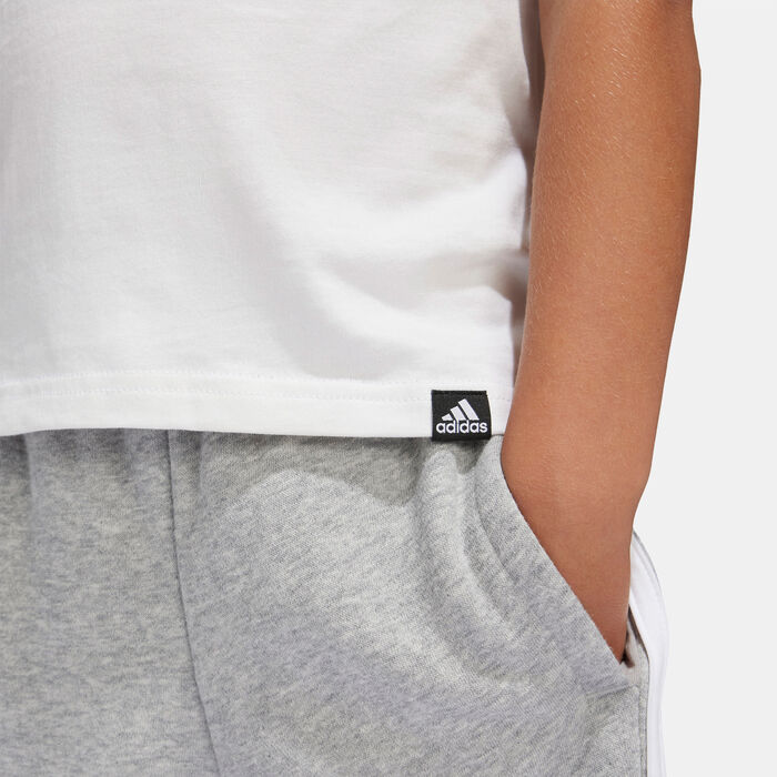 adidas Kids' Doodle Graphic T-Shirt (Older Kids) White image number 2