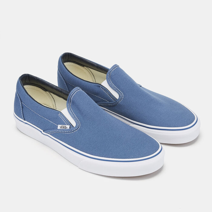 Vans Classic Slip-On Unisex Shoes Blue Vans Classic Slip-On Unisex Shoes Blue image number 2