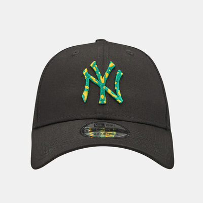 New Era Men's New York Yankees Infill 9FORTY Cap Black