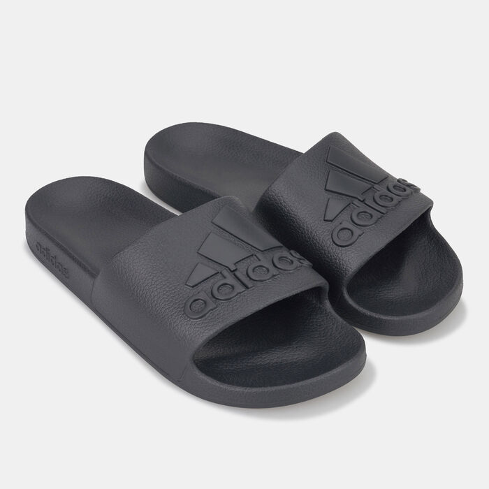 adidas Men's Adilette Aqua Slides Black adidas Men's Adilette Aqua Slides Black image number 0