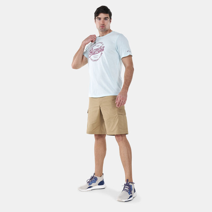 Columbia Men's Bluff Mesa™ II Graphic T-Shirt Green Columbia Men's Bluff Mesa™ II Graphic T-Shirt Green image number 2