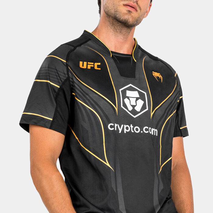 Venum Men's x UFC Authentic Fight Night 2.0 Walkout Jersey Black image number 3