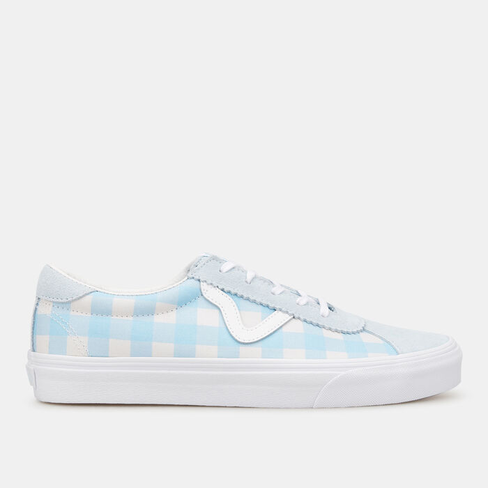 Vans Gingham Sport Unisex Shoe Blue Vans Gingham Sport Unisex Shoe Blue image number 0