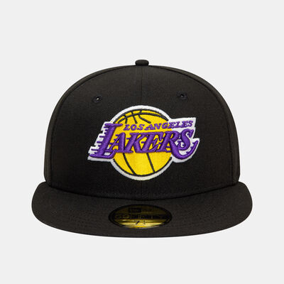 New Era Men's NBA Los Angeles Lakers Essential 59FIFTY Cap Black