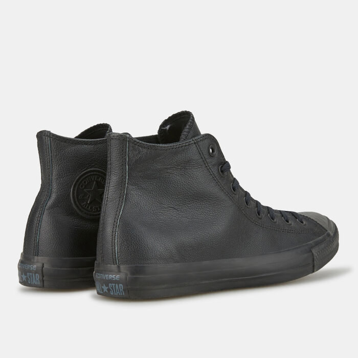 Converse Chuck Taylor All Star Mono Leather Hi Shoe Black Converse Chuck Taylor All Star Mono Leather Hi Shoe Black image number 2