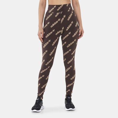 adidas Originals Women's Originals Leggings Brown