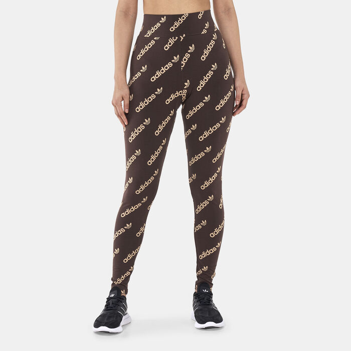 adidas Originals Women's Originals Leggings Brown image number 0