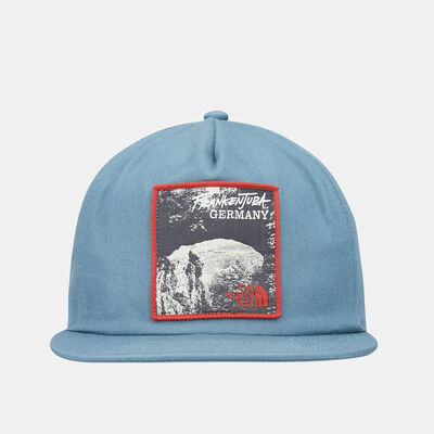 The North Face Embroidered Earthscape Ball Cap Blue