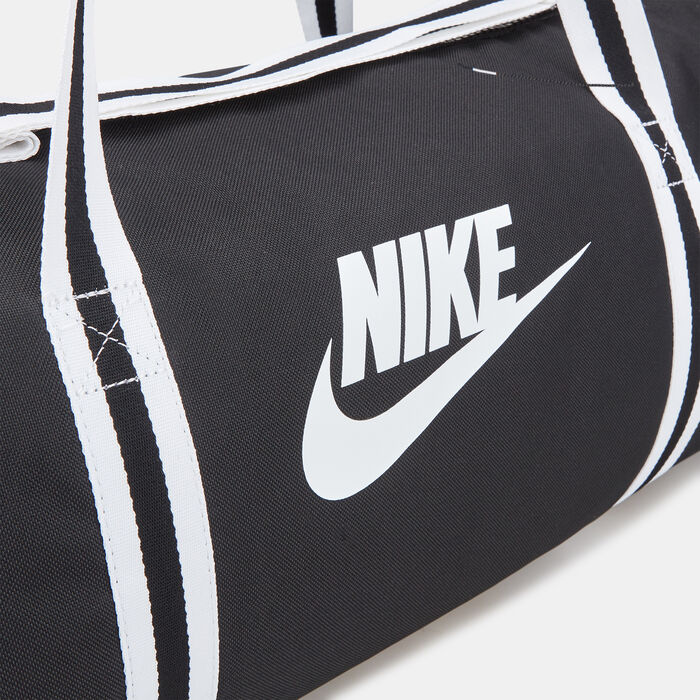 Nike Men's Heritage Duffel Bag (30L) Black Nike Men's Heritage Duffel Bag (30L) Black image number 3