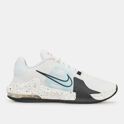 Nike Men's Air Max Impact 4 Basketball Shoe White Nike Men's Air Max Impact 4 Basketball Shoe White