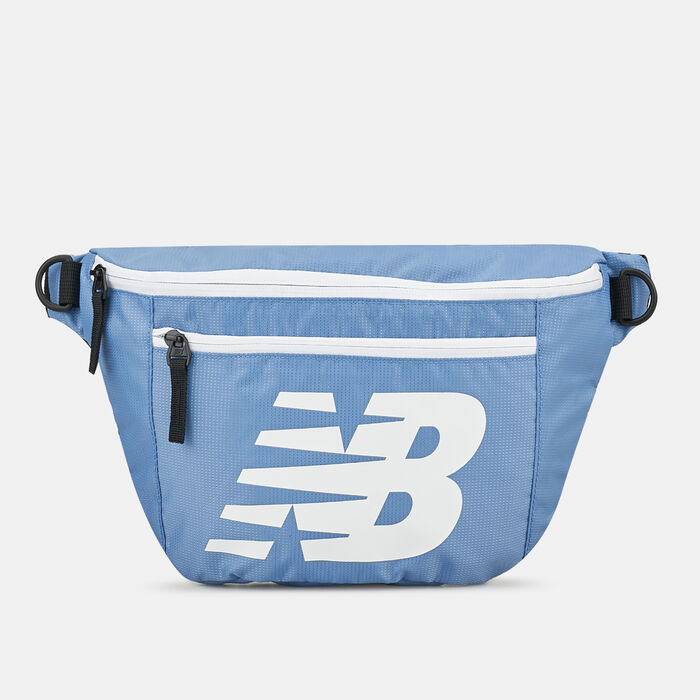 New Balance Opp Core Waist Pack Blue New Balance Opp Core Waist Pack Blue image number 0