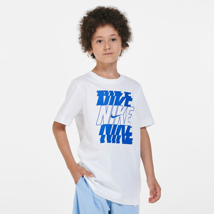 Nike Kids' Sportswear Jersey Shorts Blue Nike Kids' Sportswear Jersey Shorts Blue image number 0