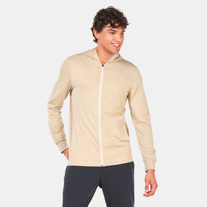 Nike Men's Dri-FIT Hyperdry Yoga Hoodie Grey Nike Men's Dri-FIT Hyperdry Yoga Hoodie Grey image number 0