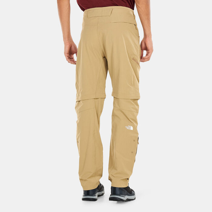 The North Face Men's Exploration Convertible Tapered Pants Green The North Face Men's Exploration Convertible Tapered Pants Green image number 1