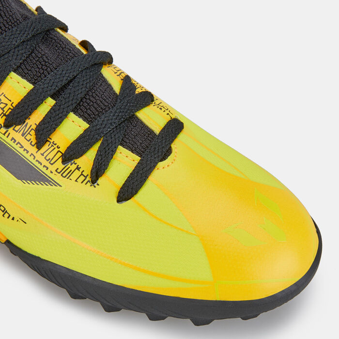 adidas Kids' X Speedflow Messi.3 Turf Ground Football Shoe yellow adidas Kids' X Speedflow Messi.3 Turf Ground Football Shoe yellow image number 4