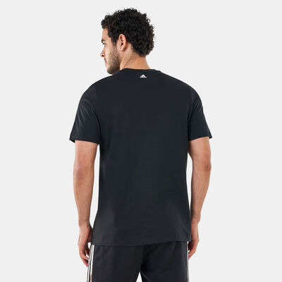 adidas Men's Future Icons Three Bar T-Shirt Black