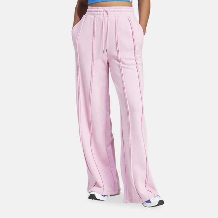 adidas Originals Women's Distressed Sweatpants Pink image number 0