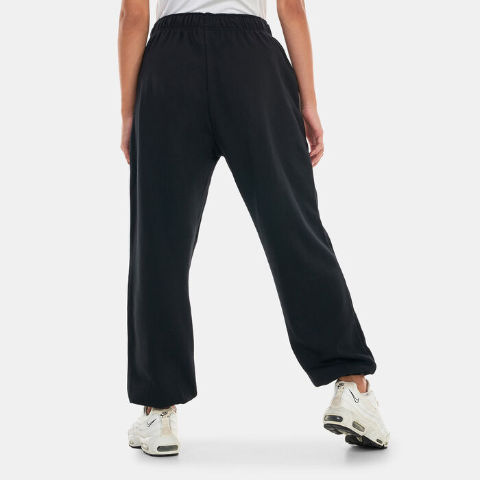 Nike Women's Sportswear Air Fleece High-Rise Sweatpants Black image number 1
