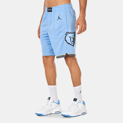 Jordan Men's 24/25 NBA Memphis Grizzlies Statement Edition Swingman Basketball Shorts Blue