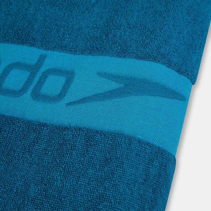 Speedo Border Towel Blue image number 3