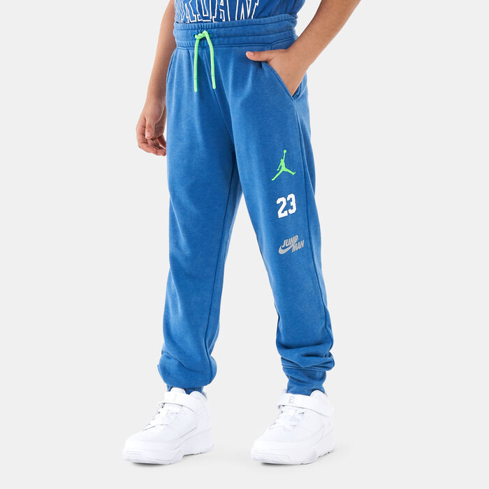 Jordan Kids' Elevated Classics FT Pants Blue Jordan Kids' Elevated Classics FT Pants Blue image number 0