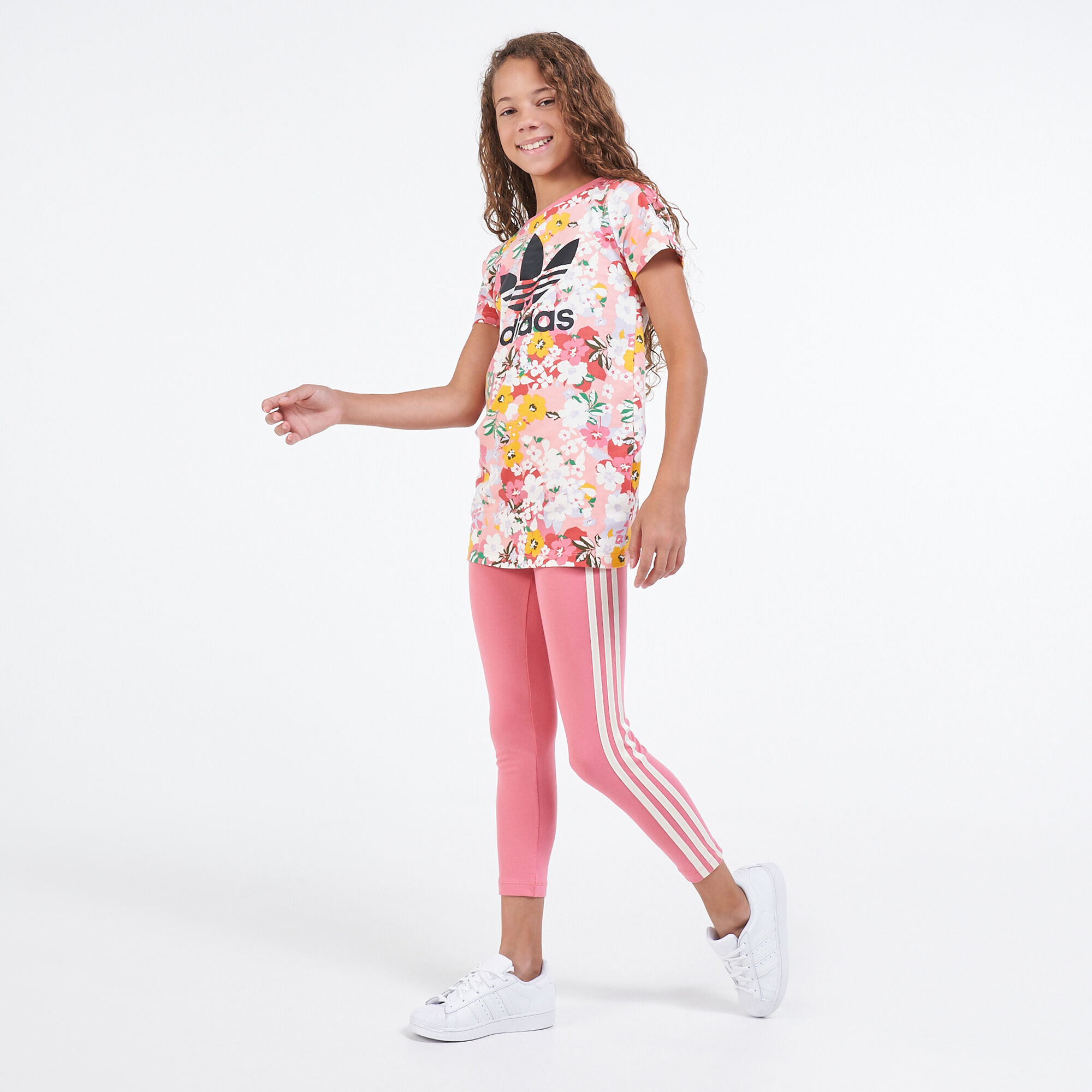 Kids HER Studio London Floral Dress Set Younger Kids Pink adidas Originals in Qatar SSS