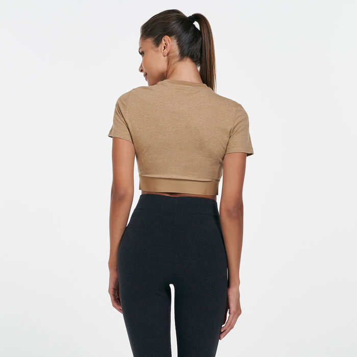 adidas Women's R.Y.V. Cropped T-Shirt Multi adidas Women's R.Y.V. Cropped T-Shirt Multi image number 1