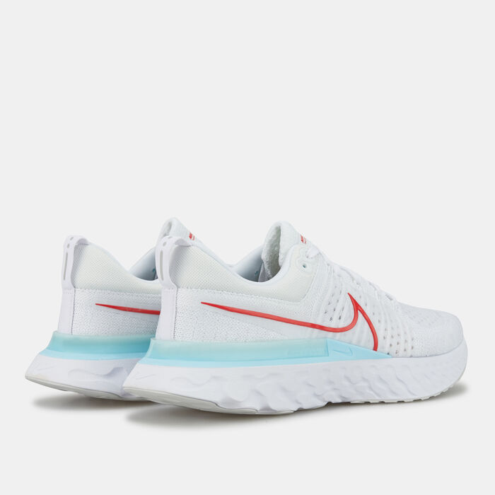 Nike Men's React Infinity Flyknit Shoe White Nike Men's React Infinity Flyknit Shoe White image number 2