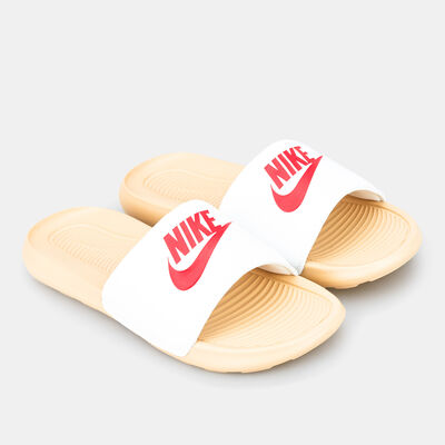 Nike Victori One Slides White