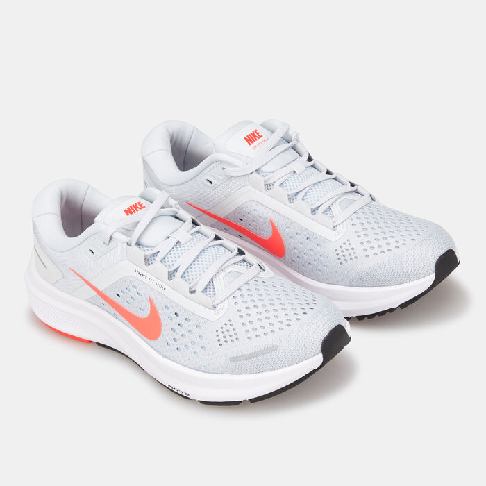 Nike Women's Air Zoom Structure 23 Shoe Silver Nike Women's Air Zoom Structure 23 Shoe Silver image number 1