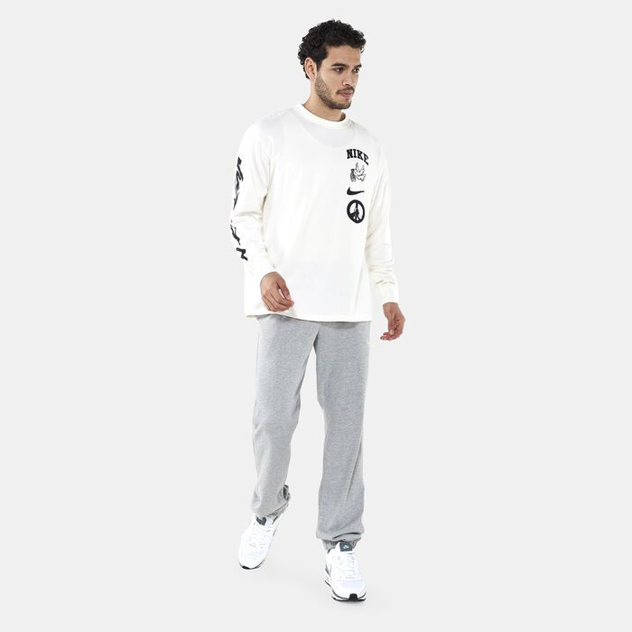 Nike Men's Max 90 Basketball Long Sleeve T-Shirt Clear Nike Men's Max 90 Basketball Long Sleeve T-Shirt Clear image number 2