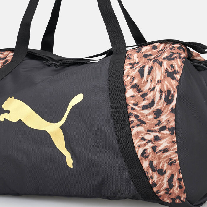 PUMA Women's Barrel Duffel Bag Black image number 3