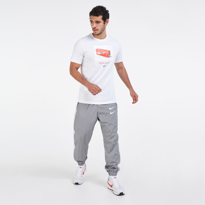 Nike Men's Sportswear Swoosh 50 Photo T-Shirt White Nike Men's Sportswear Swoosh 50 Photo T-Shirt White image number 2