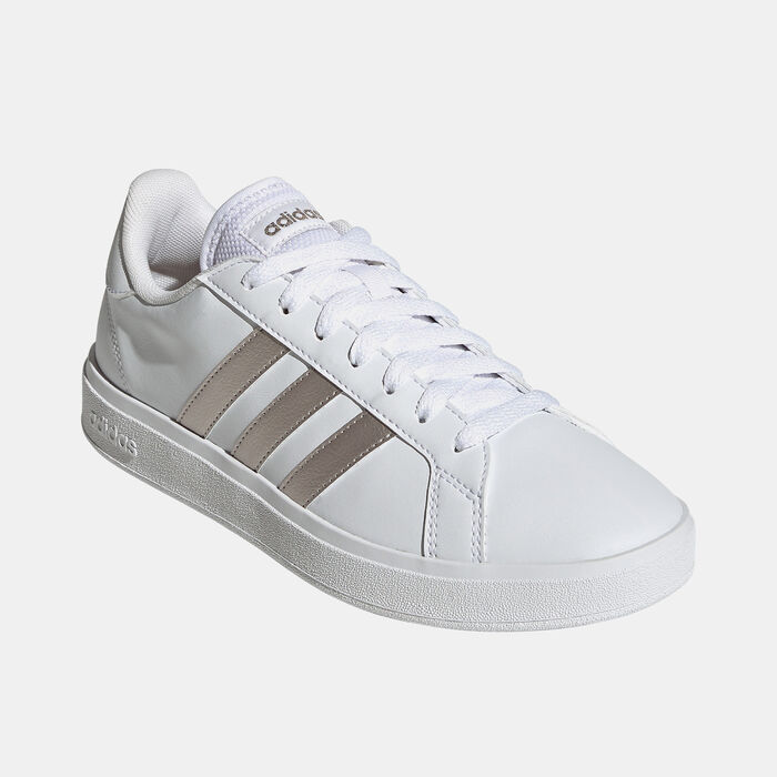 adidas Women's Grand Court TD Lifestyle Court Casual Shoe White adidas Women's Grand Court TD Lifestyle Court Casual Shoe White image number 1