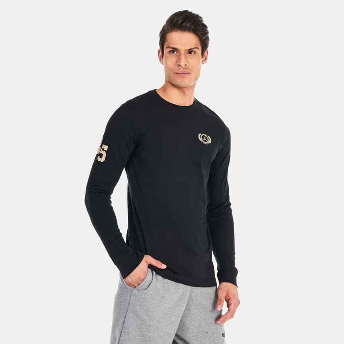 Jordan Men's Holiday Long-Sleeve T-Shirt Black Jordan Men's Holiday Long-Sleeve T-Shirt Black image number 0