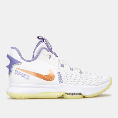Nike Men's LeBron Witness 5 Shoe White Nike Men's LeBron Witness 5 Shoe White