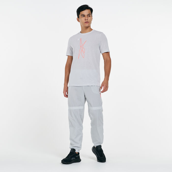 Reebok Men's Meet You There T-Shirt Grey Reebok Men's Meet You There T-Shirt Grey image number 2