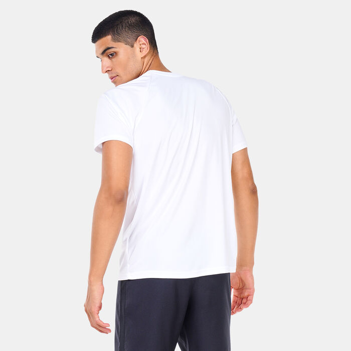 Nike Swim Men's Hydroguard Swimming Top White Nike Swim Men's Hydroguard Swimming Top White image number 1