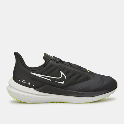 Nike Women's Air Winflo 9 Shield Road Running Shoe Black Nike Women's Air Winflo 9 Shield Road Running Shoe Black