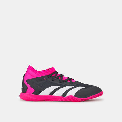 adidas Kids' Predator Accuracy.3 Indoor Football Shoe Pink adidas Kids' Predator Accuracy.3 Indoor Football Shoe Pink