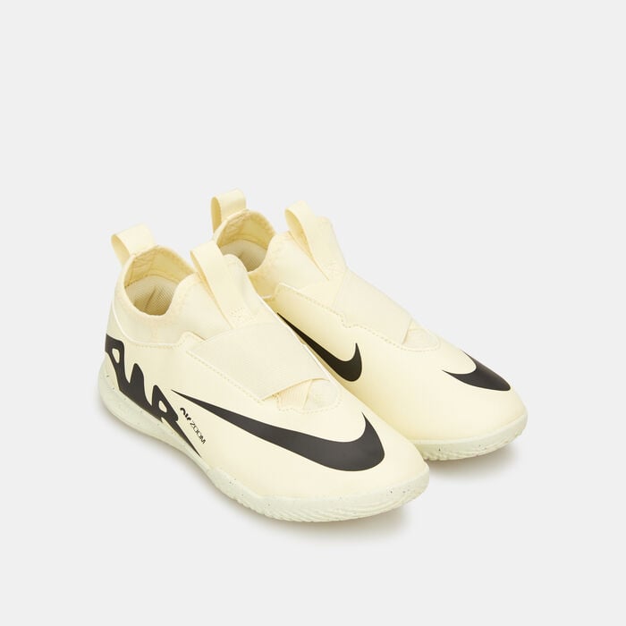 Nike Kids' Mercurial Vapor 15 Academy Indoor Court Football Shoes (Younger and Older Kids) Ivory Nike Kids' Mercurial Vapor 15 Academy Indoor Court Football Shoes (Younger and Older Kids) Ivory image number 1