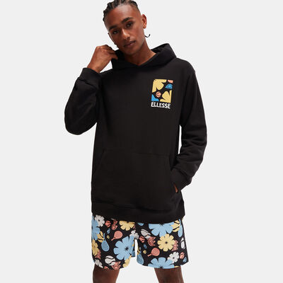 ellesse Men's Tepsoni Graphic Printed Hoodie Black