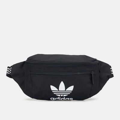 adidas Originals Men's Adicolor Classic Waist Bag Black adidas Originals Men's Adicolor Classic Waist Bag Black