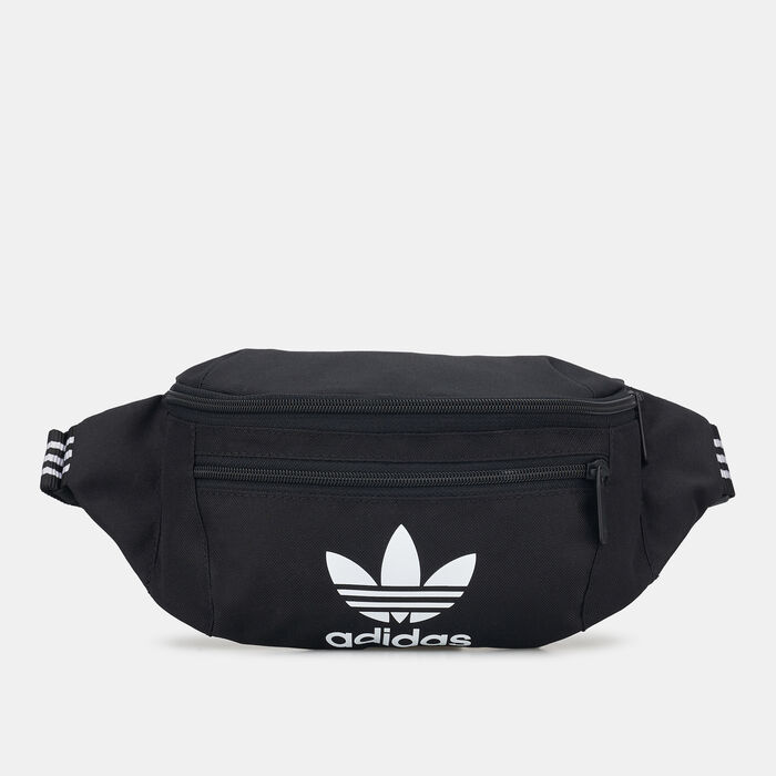 adidas Originals Men's Adicolor Classic Waist Bag Black adidas Originals Men's Adicolor Classic Waist Bag Black image number 0