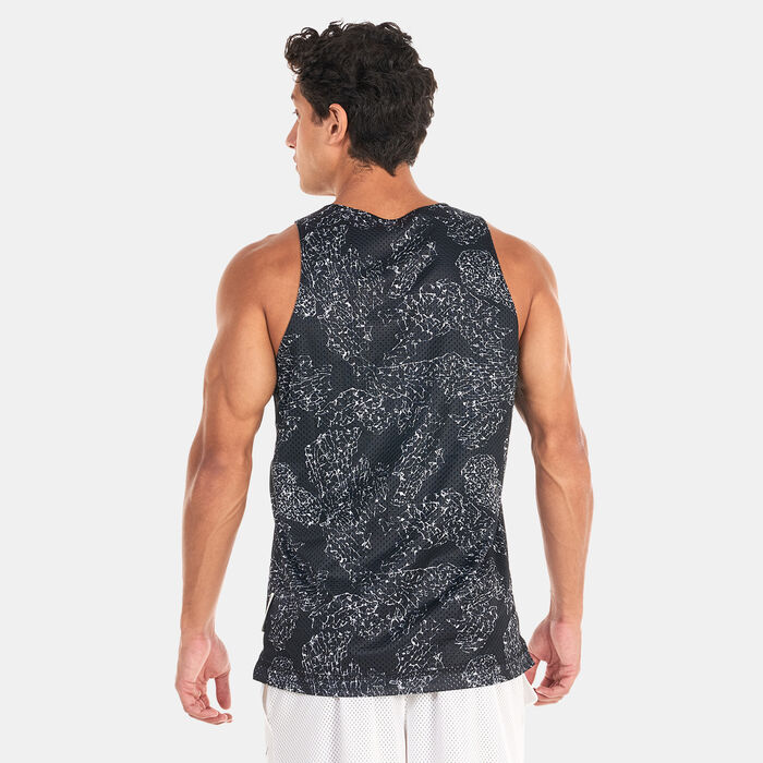 Nike Men's Dri-FIT Standard Issue Reversible Basketball Jersey Grey Nike Men's Dri-FIT Standard Issue Reversible Basketball Jersey Grey image number 1