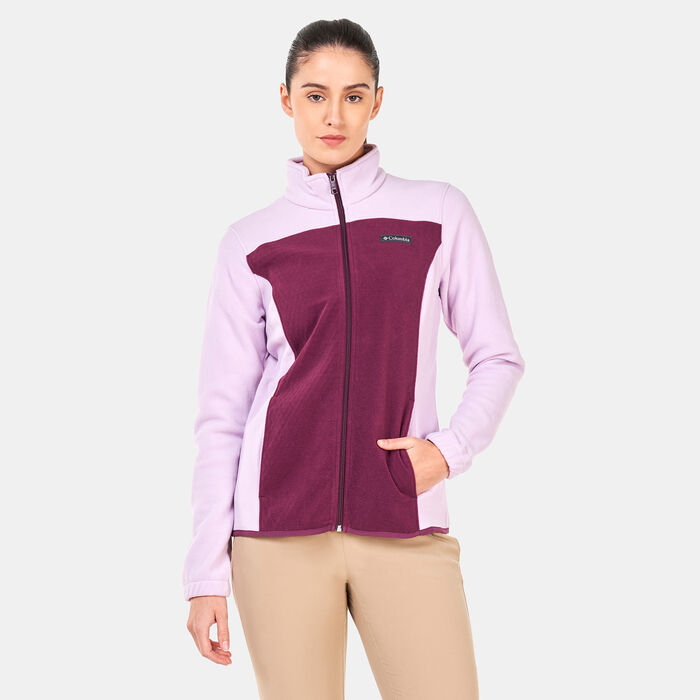 Columbia Women's Overlook Trail™ Full Zip Jacket Red Columbia Women's Overlook Trail™ Full Zip Jacket Red image number 0