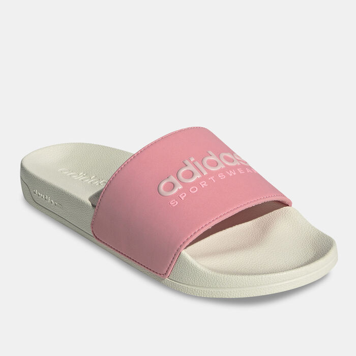 adidas Men's Adilette Shower Slides Beige adidas Men's Adilette Shower Slides Beige image number 0