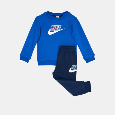 Nike Kids' Sportswear Thrill Shorts And Tee Set Blue