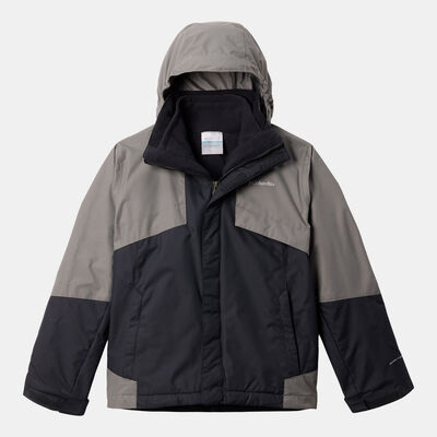 Columbia Kids' Bugaboo II Fleece Interchange Hiking Jacket Black Columbia Kids' Bugaboo II Fleece Interchange Hiking Jacket Black