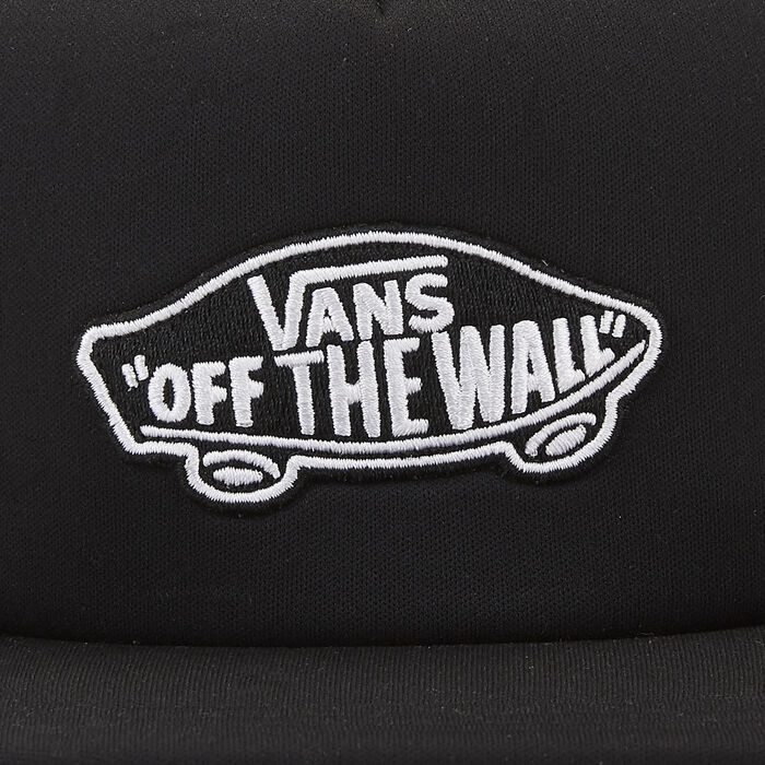 Vans Kids' Classic Patch Trucker Hat Black Vans Kids' Classic Patch Trucker Hat Black image number 2